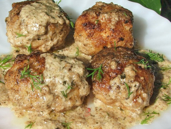 Тефтели мясные в духовке с фото